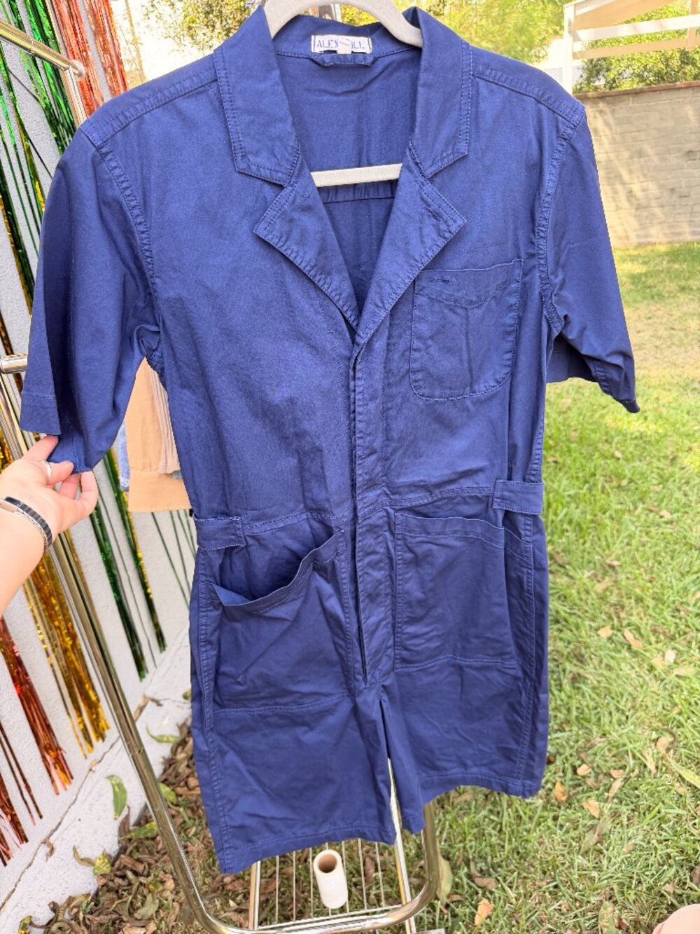 Alex Mill Short Sleeve Utility Jumpsuit